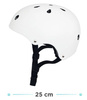 Kinderkraft Safety Kask z Naklejkami White