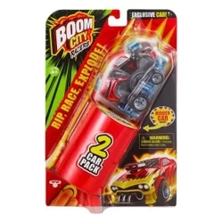 Moose Boom City Racers - Wybuchowy Samochód 2-Pak Zestaw Boom Yah! Seria 1