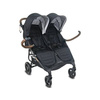 Valco Trend Duo Tailor Made Wózek Spacerowy Bliźniaczy Ash Black