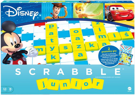 Mattel Gra Scrabble Junior Disney HBF11 