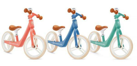 Kinderkraft Fly Plus Rowerek Biegowy Ruby + Kinderkraft Safety Kask