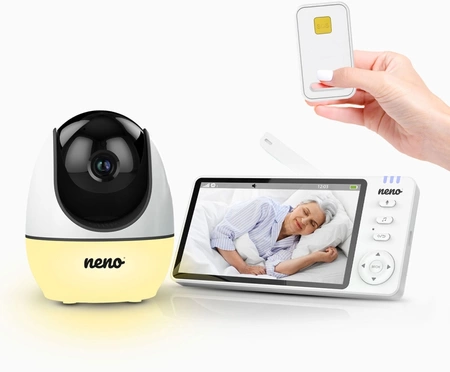 Neno TI AMO Niania elektroniczna 2,4 GHz i asystent opieki z funkcją SOS