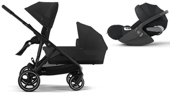 Cybex Gazelle S Wózek Głęboko-Spacerowy Rok Po Roku + Cybex Cloud T I-Size Plus Fotelik Samochodowy