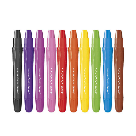 Janod Kredki żelowe 10 kolorów 3+