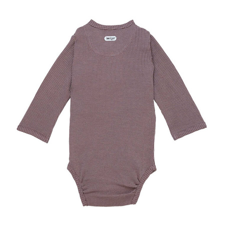 Lodger Body kopertowe niemowlęce długi rękaw bawełniane wrzosowe Ciumbelle Rose r. 62