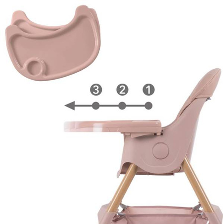 Kidwell Karimi Krzesełko do Karmienia Pink