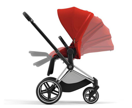 [OUTLET] Cybex Priam 4.0 Wózek Spacerowy Autumn Gold - stelaż Chrome