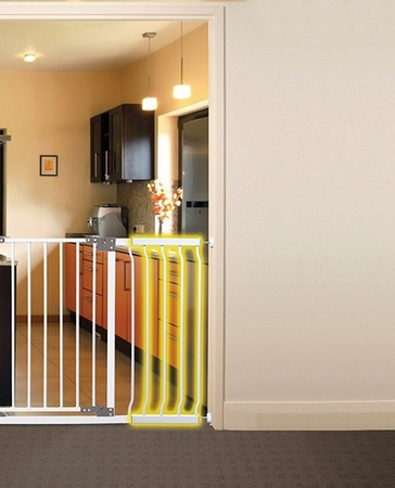 Dreambaby Rozszerzenie Bramki Bezpieczeństwa Liberty - 27cm (wys. 93cm) - Białe