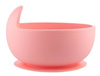 Canpol Babies Silikonowa Miseczka z Przyssawką  300 ml 51/400_pin Pink