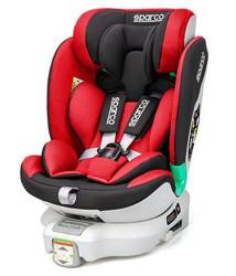 Sparco SK6000i Isofix Fotelik Samochodowy 9-25kg Czarno-Czerwony