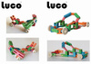 Luco Toys Klocki konstrukcyjne z kółkami 36 szt