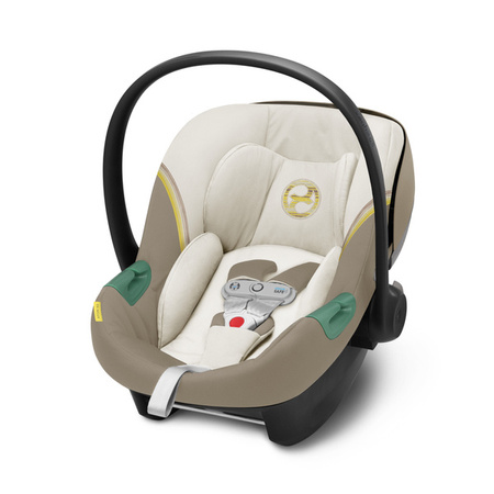 Cybex Aton S2 i-Size Fotelik Samochodowy 0-13kg Seashell Beige 2023 + Cybex Baza One Isofix