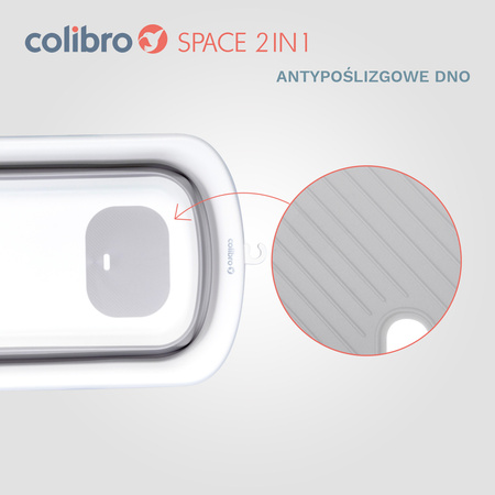 Colibro Space Wanienka Dla Dziecka Składana 2w1 z leżaczkiem kąpielowym