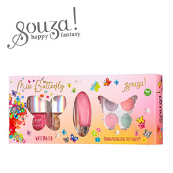 Souza! Kosmetyki do makijażu dla dzieci 7 el. zestaw Motyl