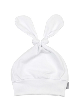 Piapimo Kolekcja CuteSuit Czapeczka Bawełniana Rozmiar 0-1 Biała