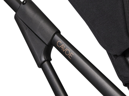 Cavoe Axo Style Wózek Głęboko-Spacerowy 2w1 + Adaptery Meteorite