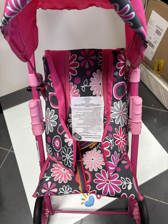 [OUTLET] Atix Wózek dla Lalek Spacerowy Różowy