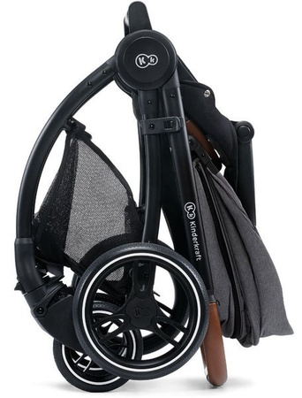 Kinderkraft Evolution Wózek Spacerowy + Cocoon  Platinum Grey