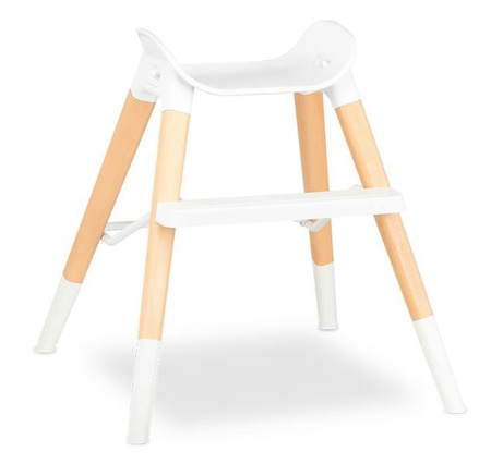 Lionelo Mona Drewniane Krzesełko Do Karmienia Stone