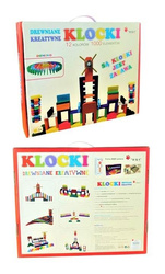 Domino drewniane duże 1000 el. W&k