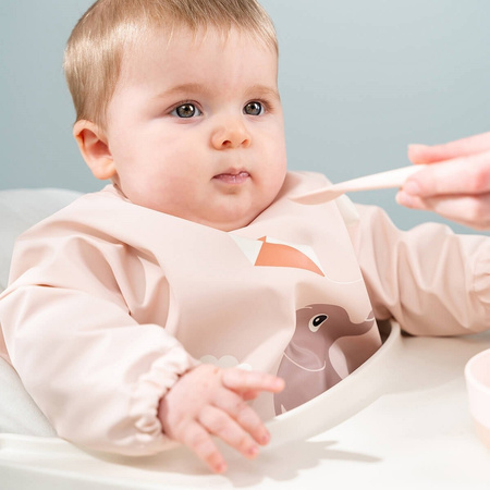 Done by Deer Śliniak z Rękawami 6-18m Playground Powder