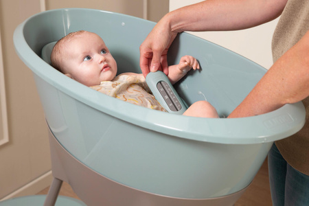 Luma Zestaw Kąpielowy 8 Elementów Wanienka i Akcesoria Ice Blue