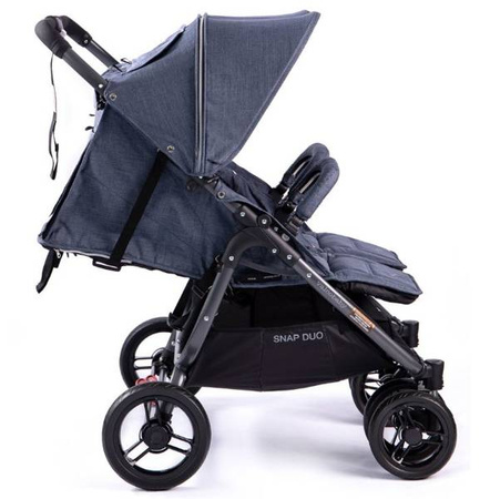 Valco Snap Duo Tailor Made Wózek Spacerowy Bliźniaczy  Denim 03