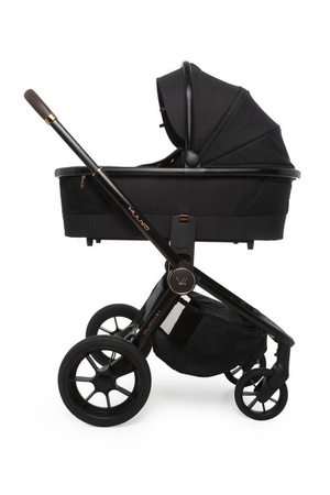 Muuvo Quick SE 2 Wózek Głęboko-Spacerowy Sunset Black + Cybex Aton B2 i-Size Fotelik Samochodowy 0-13kg + Baza One Volcano Black