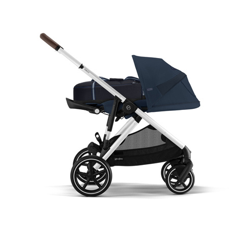 Cybex Gazelle S Wózek Spacerowy Rama Srebrna Ocean Blue