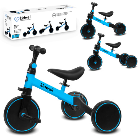 Kidwell Pico Rowerek Jeździk 3w1 Blue