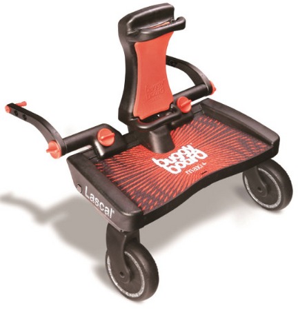 Lascal Zestaw BuggyBoard Maxi  Czerwony/Czerwony