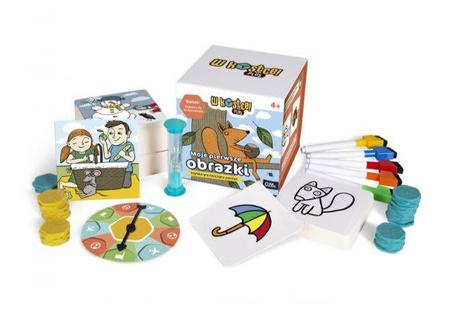 Albi W Kostce! Plus Moje Pierwsze Obrazki Gra Edukacyjna 4+