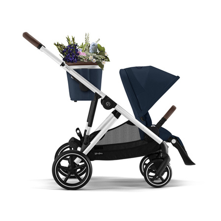 Cybex Gazelle S Wózek Rok Po Roku Rama Srebrna Ocean Blue