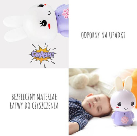 Alilo Honey Bunny Króliczek G6 Fioletowy