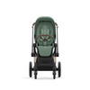 Cybex Priam 4.0 Wózek Głęboko-Spacerowy + Fotelik Samochodowy Cloud T 0-13kg + Baza T Leaf Green 