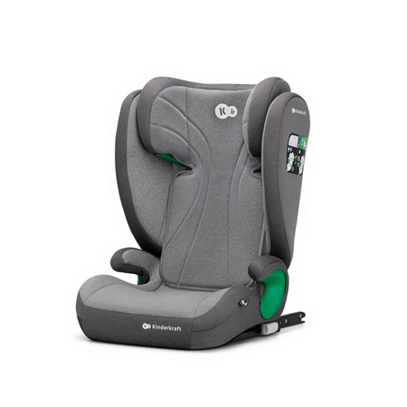 Kinderkraft Junior Fix 2 I-Size Fotelik Samochodowy 15-36kg 100-150cm Rocket Grey