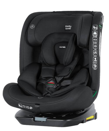 Carrello Unity CRL-17010 Fotelik Samochodowy 0-36kg Totality Black