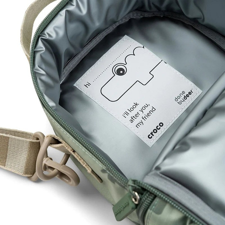 Done by Deer Torba Termiczna Na Lunch Croco Green