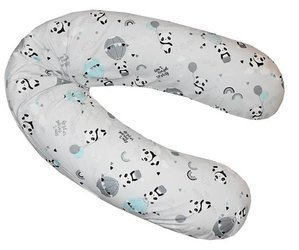 Poduszka do Karmienia Velvet PO-27 Panda/Szary
