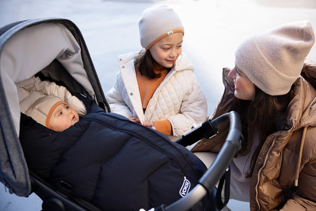 BeSafe Voksi Move Śpiworek Fo Fotelika/Wózka Voksi Szary