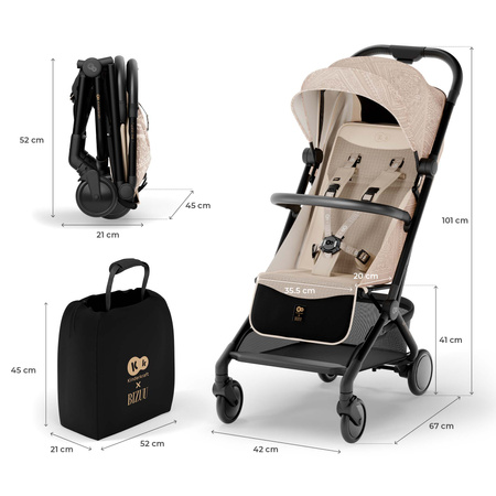 Kinderkraft Pilot 2 Wózek Spacerowy Whisper Dune