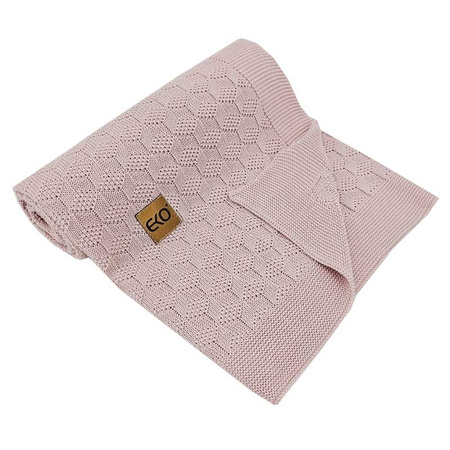 Eko Kocyk Bambusowy 100 x 80 cm Pudrowy Róż