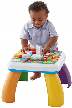 Fisher Price "Ucz się i śmiej" Edukacyjny Stolik Malucha DRH37
