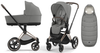 Cybex Priam 4.0 Wózek Głęboko-Spacerowy Mirage Grey + Cybex Platinum Śpiworek