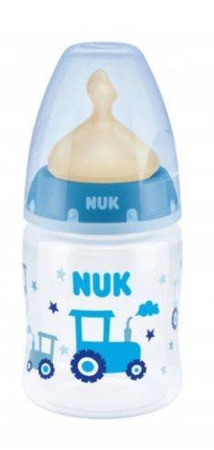 Nuk FC+ PP Butelka 150ml z Wskaźnikiem Temaperatury Smoczek Lateksowy 0-6 mcy M 