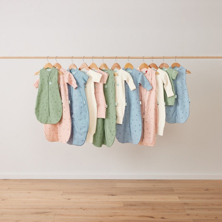 ErgoPouch Śpiworek Jersey z Rękawami 8-24M 1.0TOG Daisies