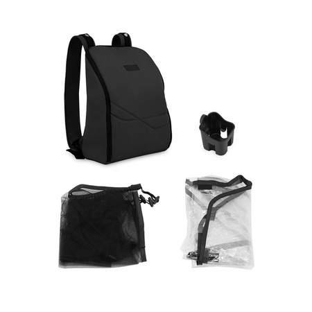 [OUTLET] MoMi Andrea Wózek Spacerowy Czarny