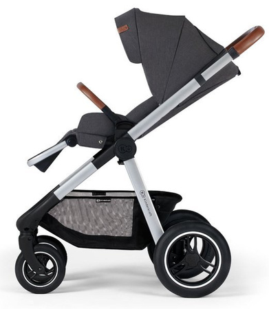 Kinderkraft Everyday Wózek Wielofunkcyjny 2w1 Dark Grey