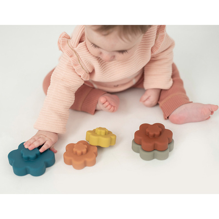 Olmitos Wieża Silikonowa Kwiatki Wielokolorowa