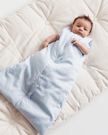 Piapimo Śpiworek 1 TOG 0-6 mies Niebieski Baby Blue